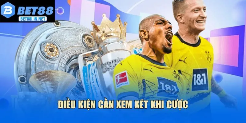 Điều kiện cần xem xét khi cược